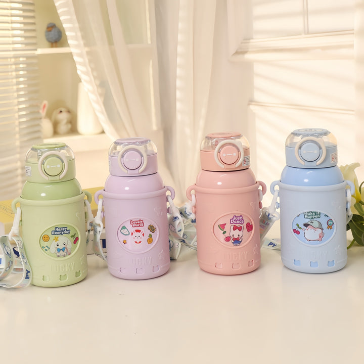 Women Insulated Bottle with Integrated Drinking Mechanism Bowlift