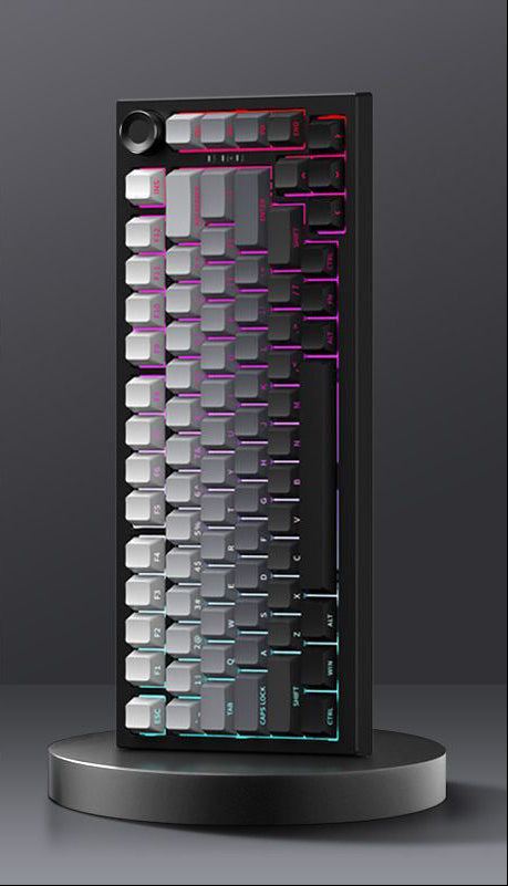 Mechanical Gaming Keyboard with Gasket Structure Bowlift
