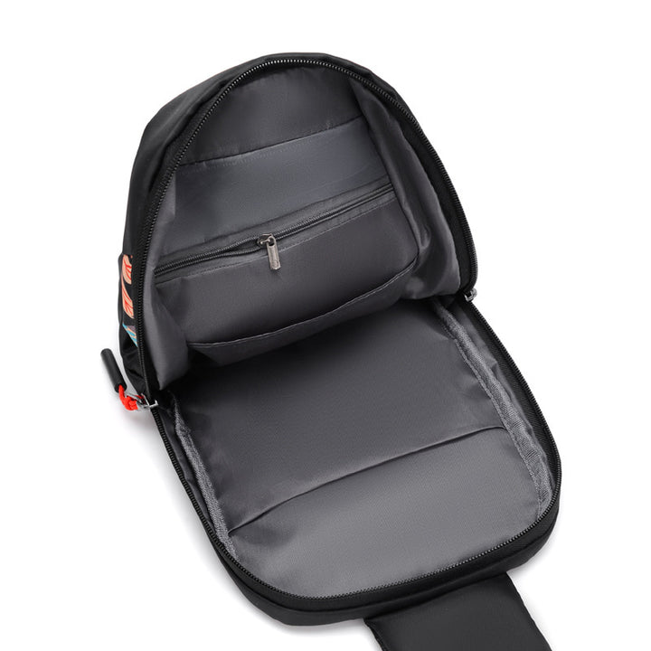 Sling backpack with waterproof material and unique design Bowlift