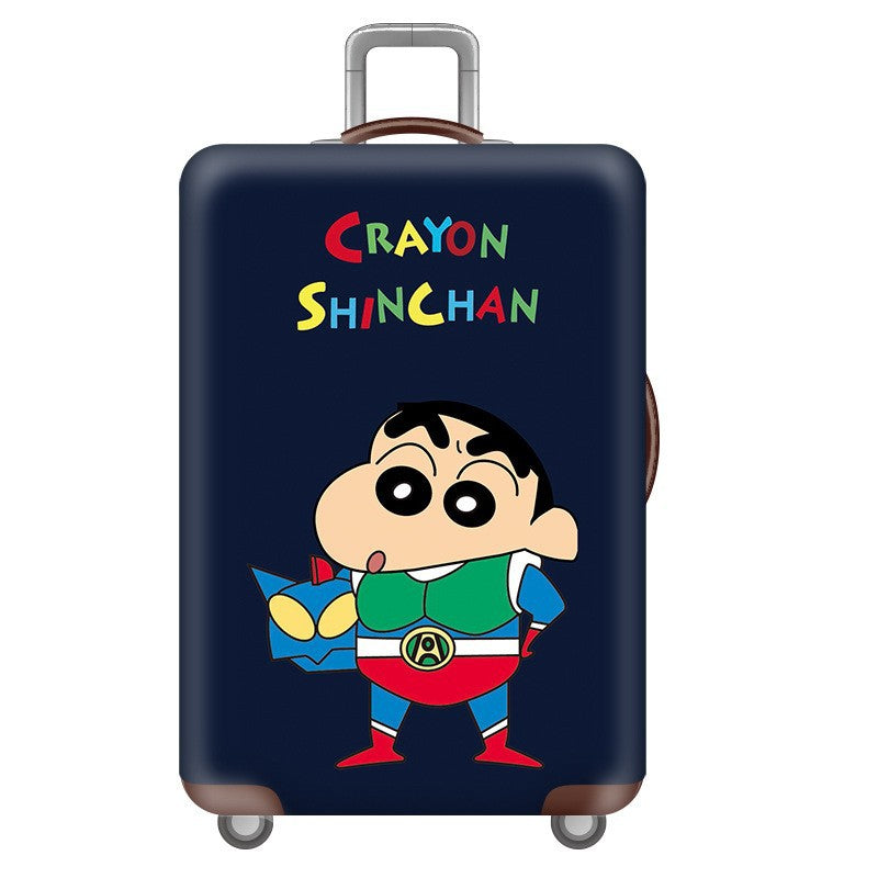 Unisex Hard Shell Suitcase with Fun Cartoon Design Bowlift