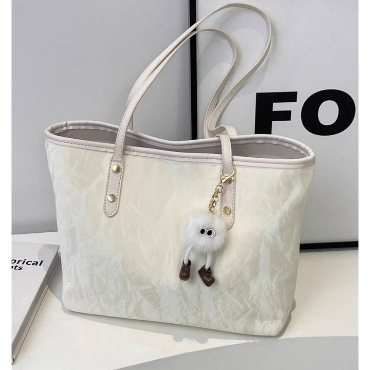Modern Textured Tote Bag Bowlift