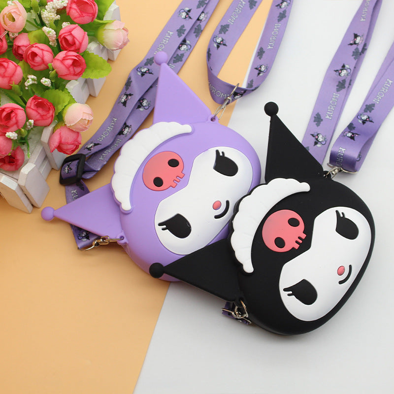 Women Cartoon Shoulder Bag made of Silicone Bowlift