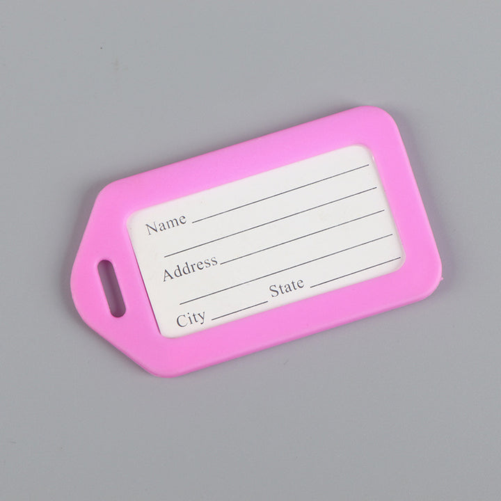 Durable Travel Identification Tag Bowlift