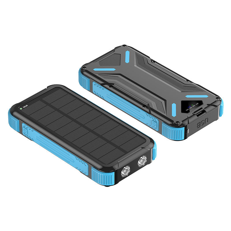 Solar Powerbank with LED Light Bowlift