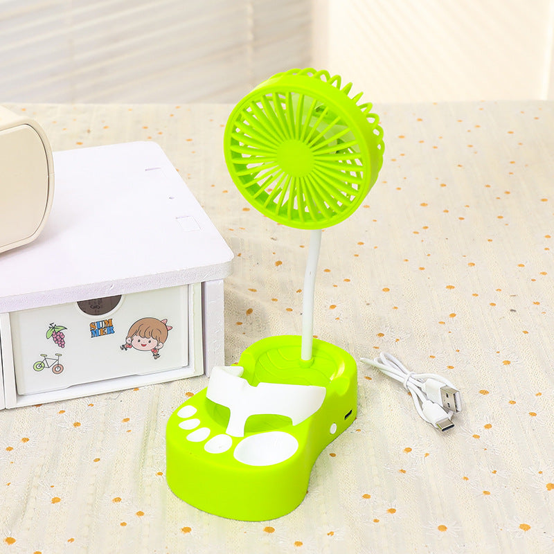 Ladies Portable Table Fan with Flexible Height Bowlift