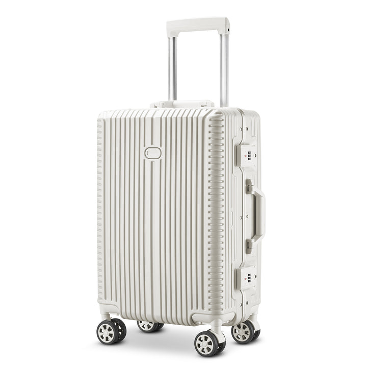 Men's High-Durability Hard Shell Wheeled Suitcase Bowlift