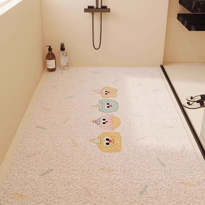 Fun Dinosaur-Themed Bathroom Mat Bowlift