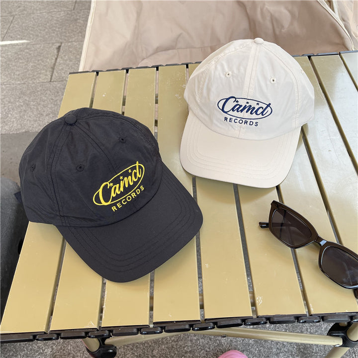 Unisex Embroidered Cotton Baseball Cap Bowlift