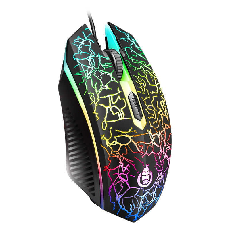 4-in-1 Gaming Accessory Set with Illuminated Keyboard, Precision Mouse, Gaming Headset, and Mouse Pad Bowlift