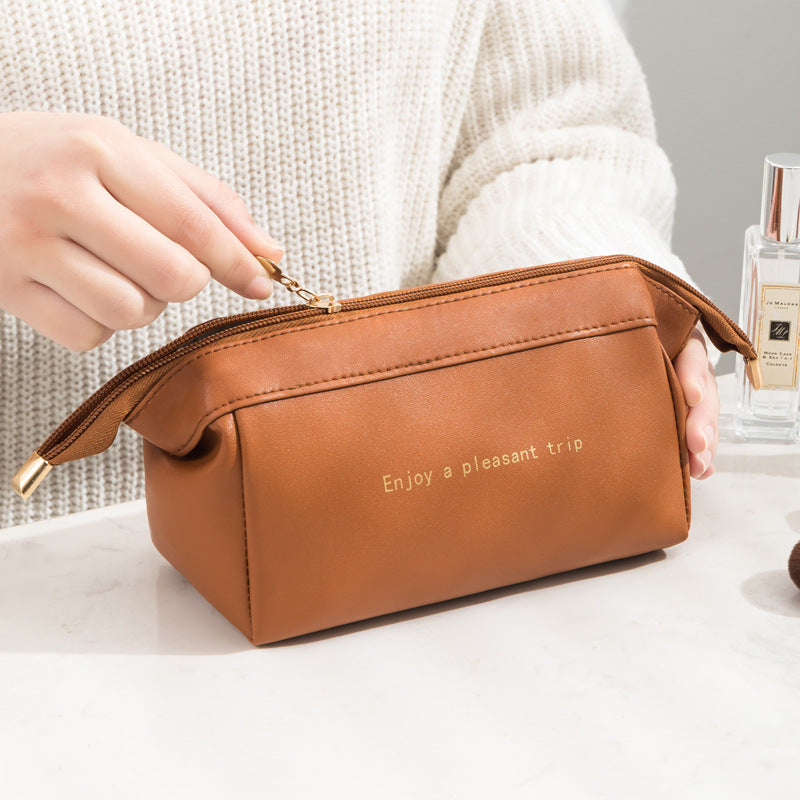 Travel-Friendly Makeup Pouch Bowlift