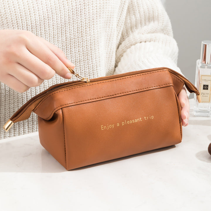 Travel-Friendly Makeup Pouch Bowlift