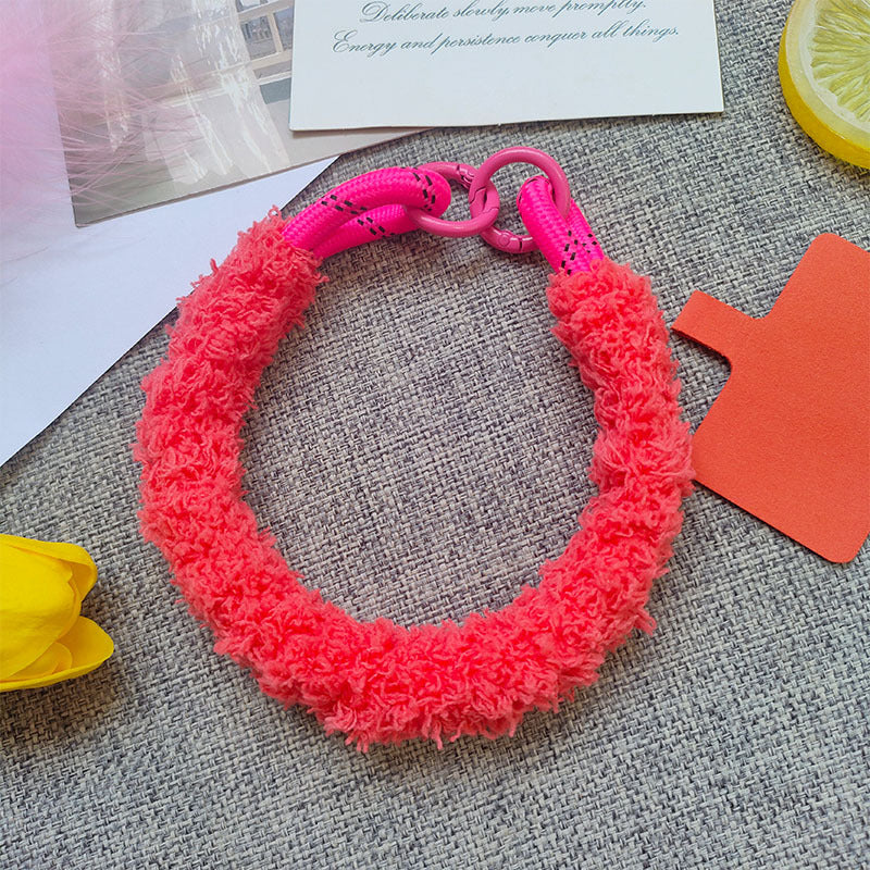 Cozy Fabric Phone Strap Bowlift