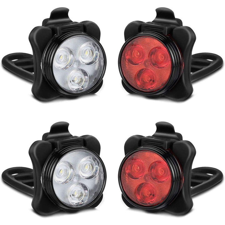 LED Safety Bicycle Light Set Bowlift