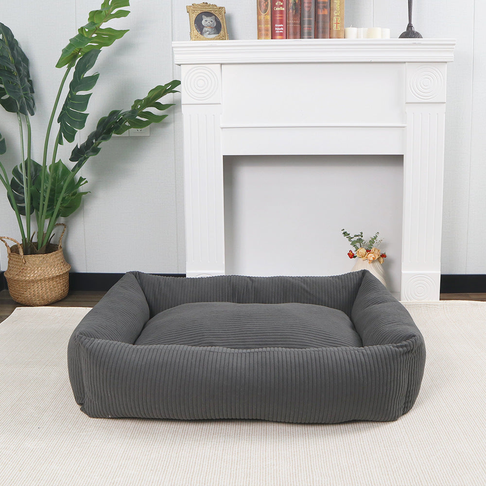 Textured Orthopedic dog Cushion