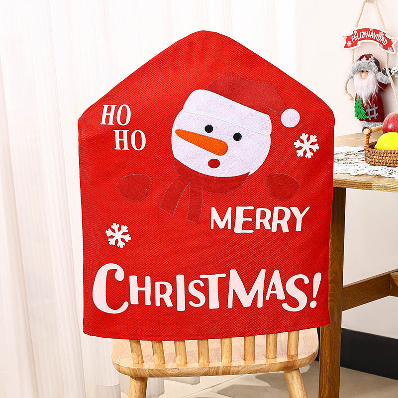 Festive chair covers with Christmas motif Bowlift
