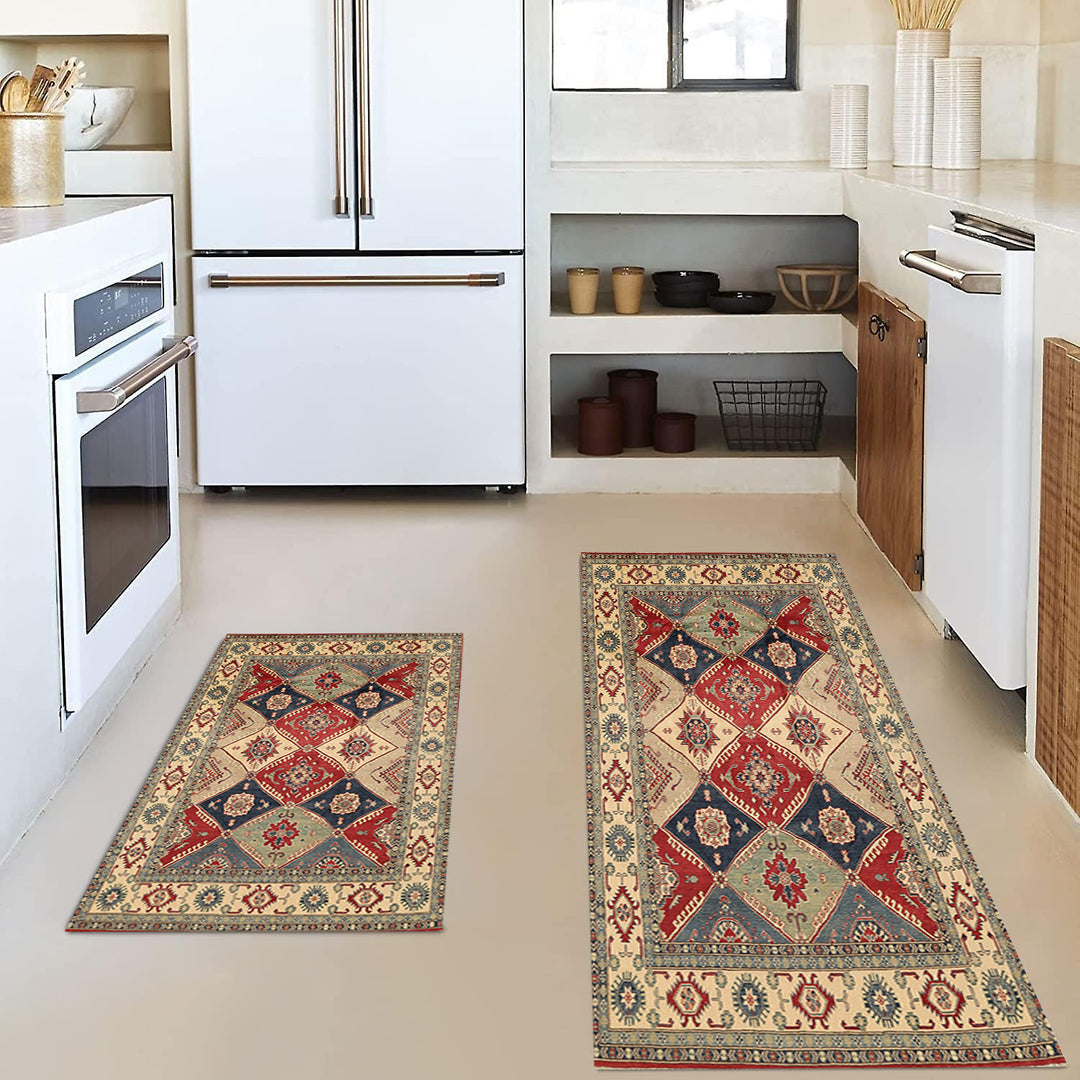 Vintage-Inspired Kitchen Mat Set Bowlift