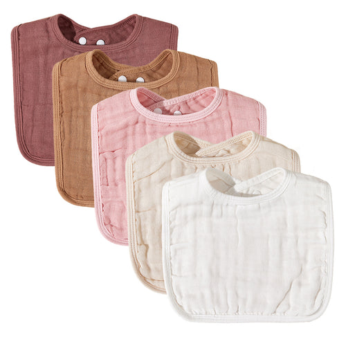 Adjustable Cotton Baby Bib Bowlift
