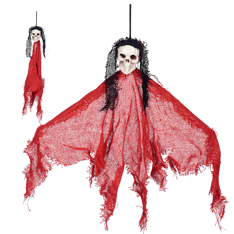 Creepy Hanging Ghost Decoration Bowlift
