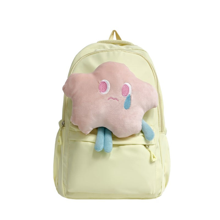 Plush backpack with unique design Bowlift