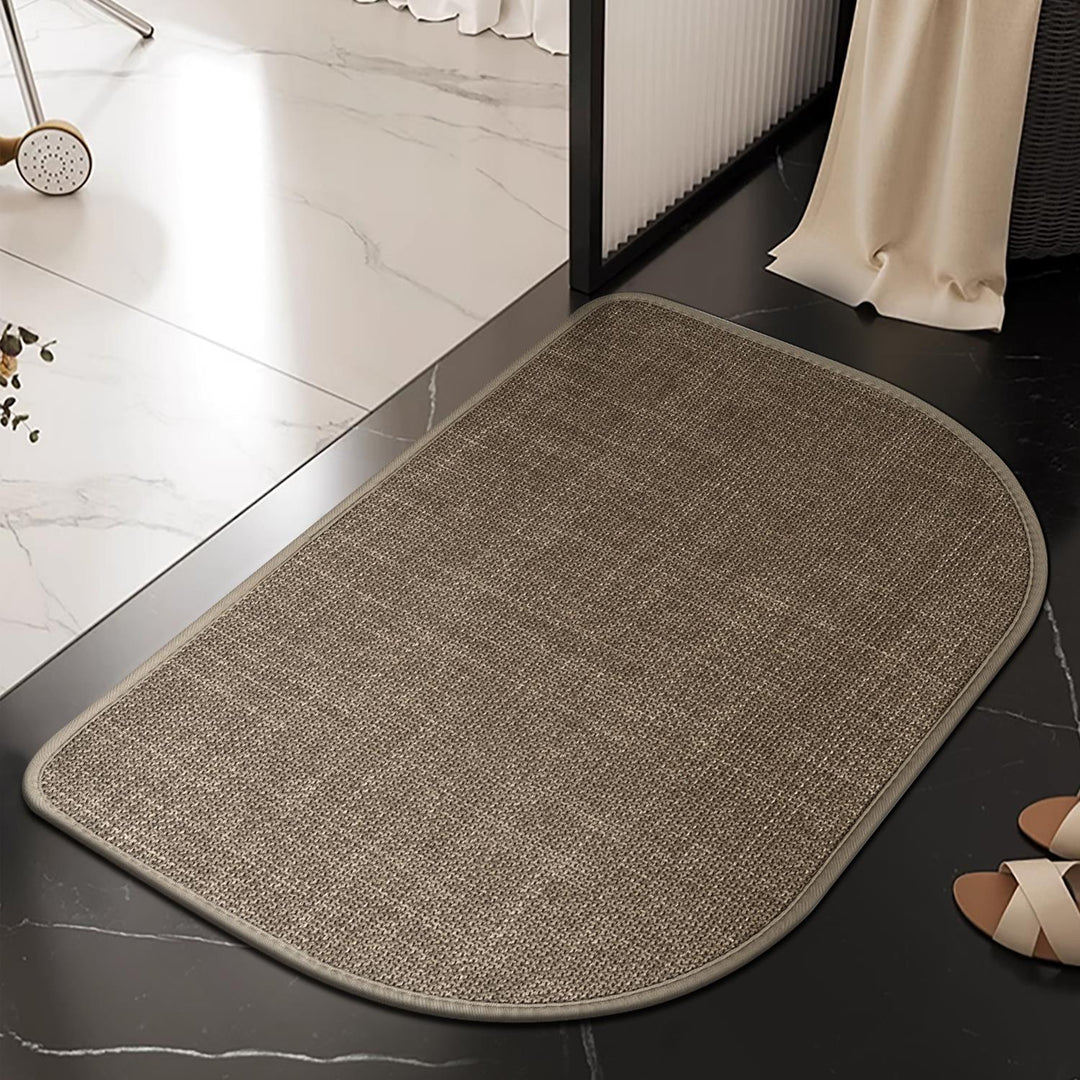 Elegant Textured Kitchen Mat Bowlift