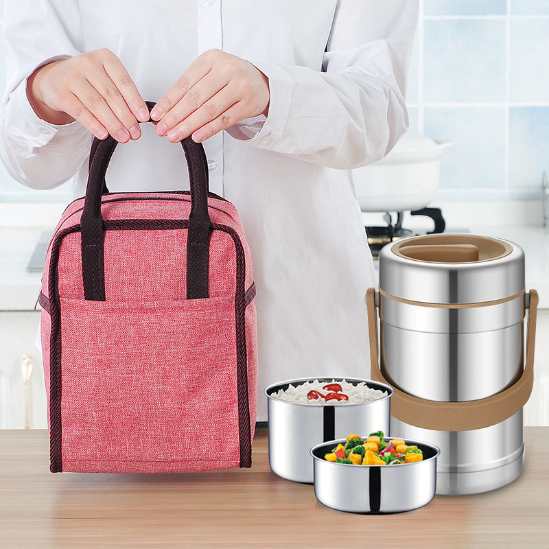 Insulated cooler bag with practical side pockets Bowlift