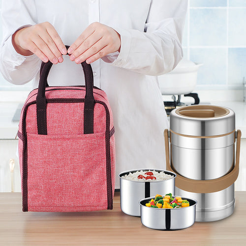 Insulated cooler bag with practical side pockets Bowlift