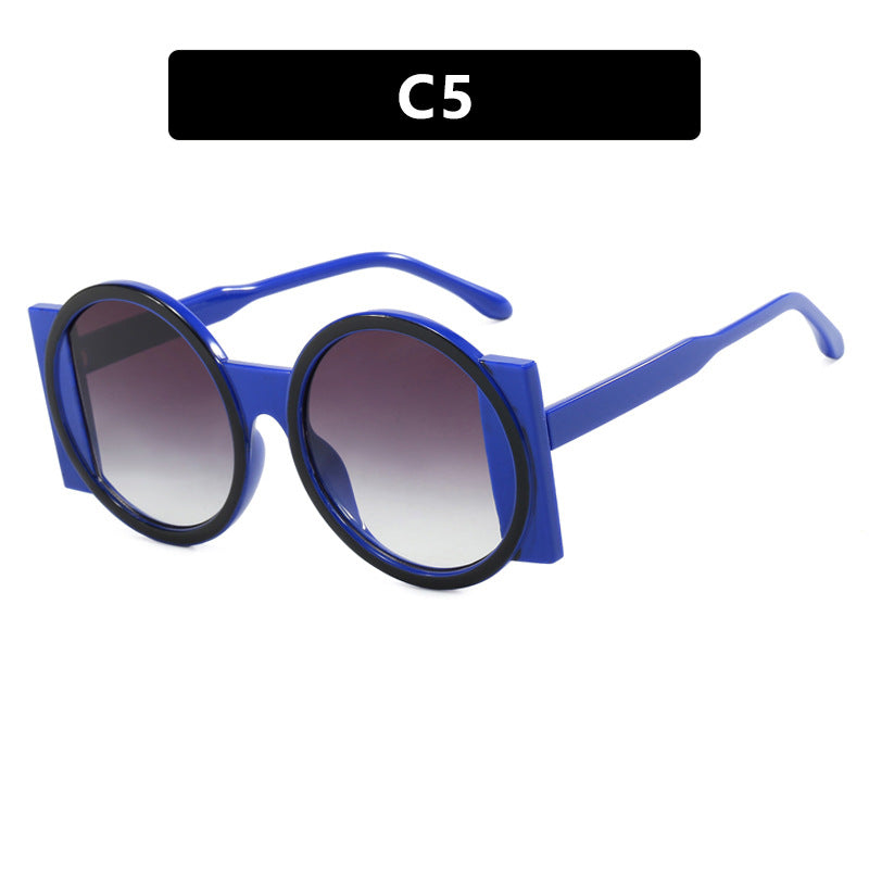 Women's oversized sunglasses with square frame and UV protection Bowlift