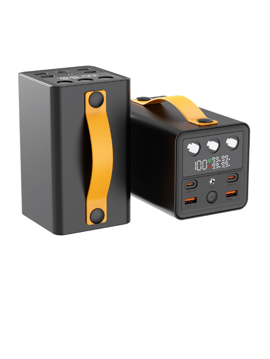 Portable multifunction power bank with digital display and fast charging function Bowlift