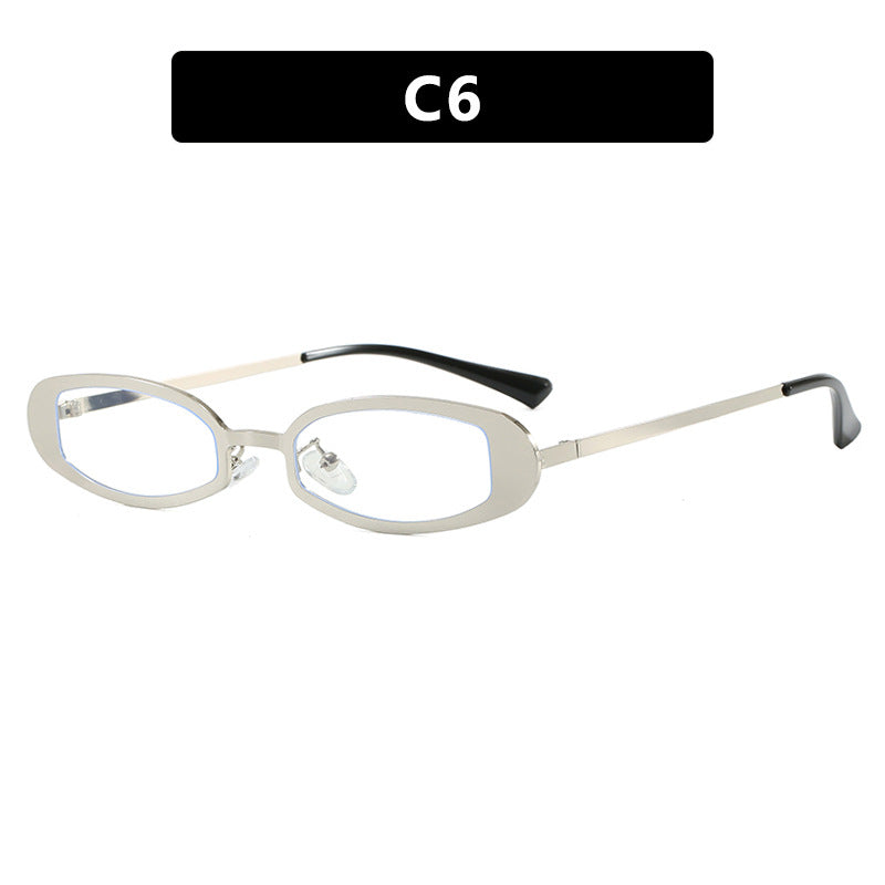 Women's fashionable optical glasses with elegant metal frame and fine accents Bowlift