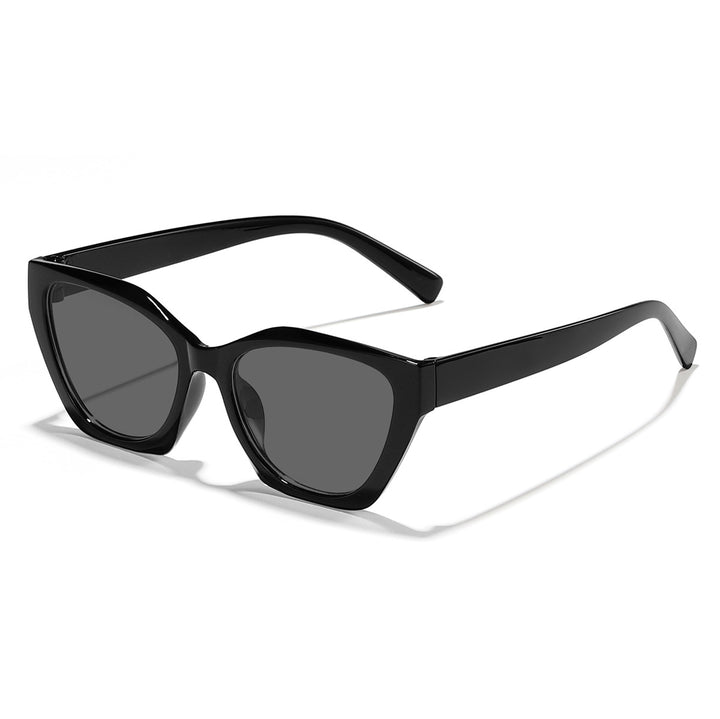 Women's geometric sunglasses with modern, hypoallergenic plastic frame Bowlift