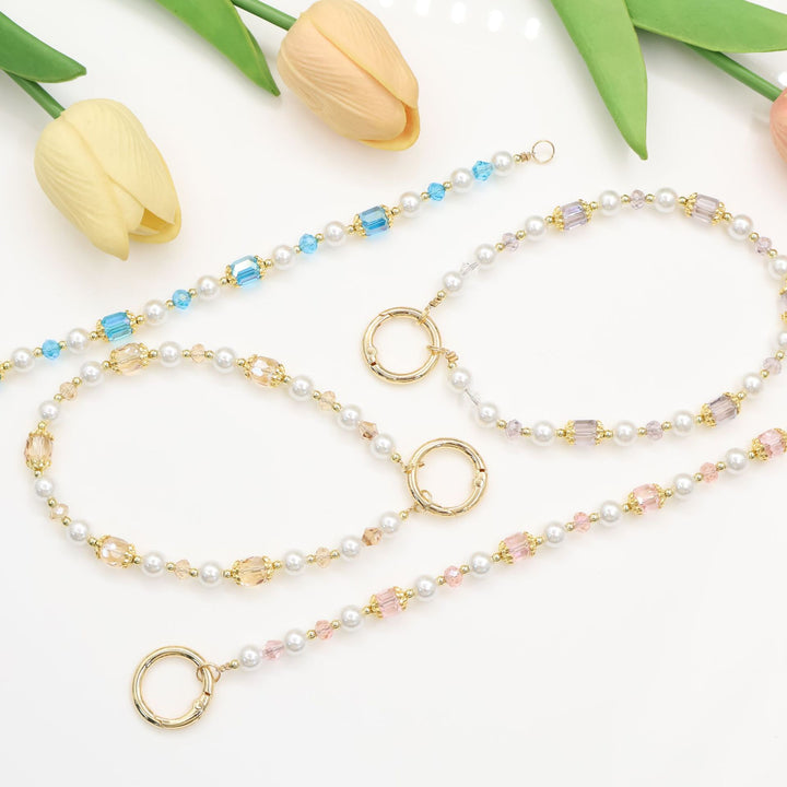 Elegant Beaded Phone Chain Bowlift