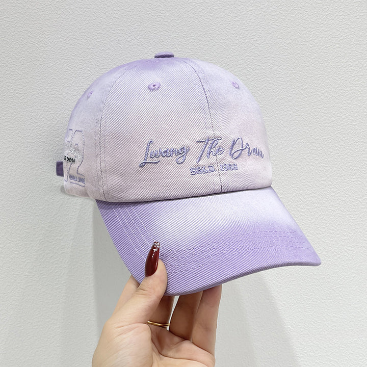 Women's Casual Embroidered Dad Cap Bowlift