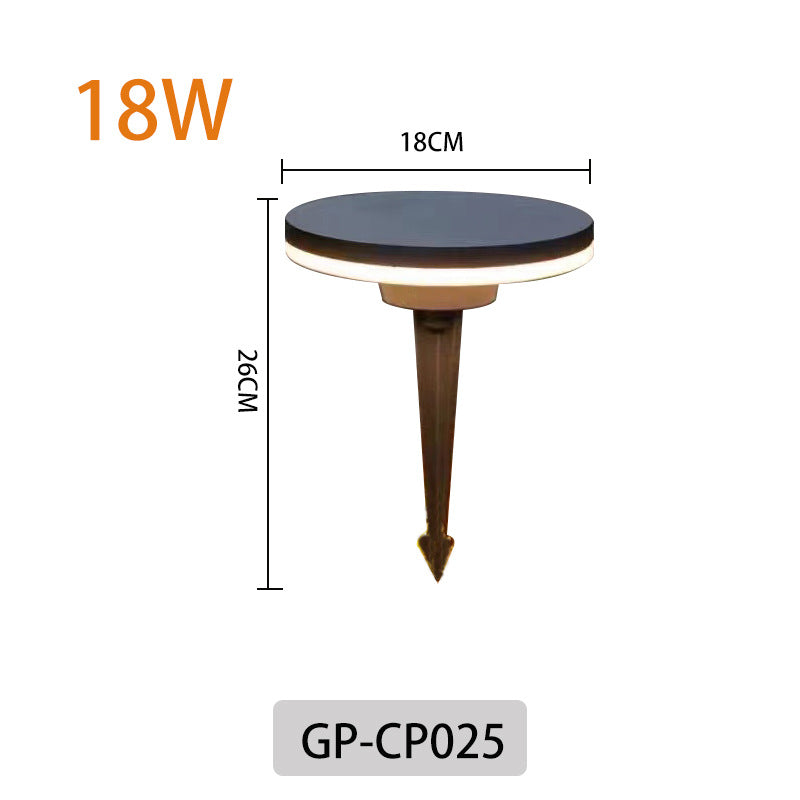 Modern Outdoor Decorative Bollard Light
