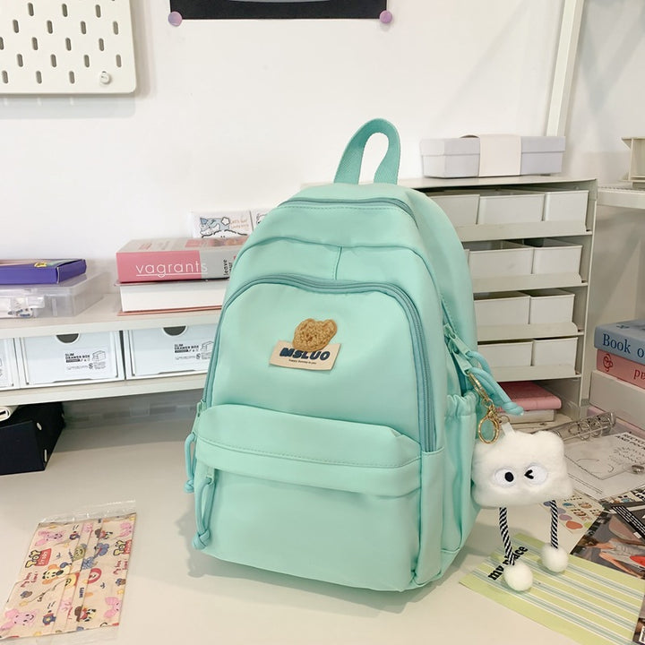Casual Multi-Pocket School Backpack