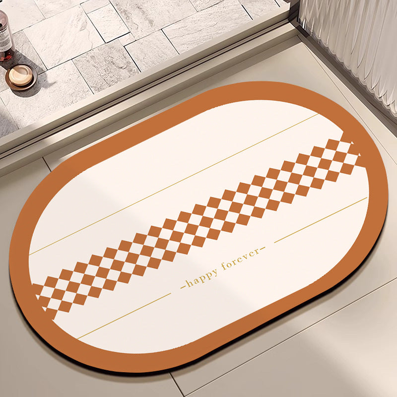 Cheerful Decorative Entrance Mat Bowlift