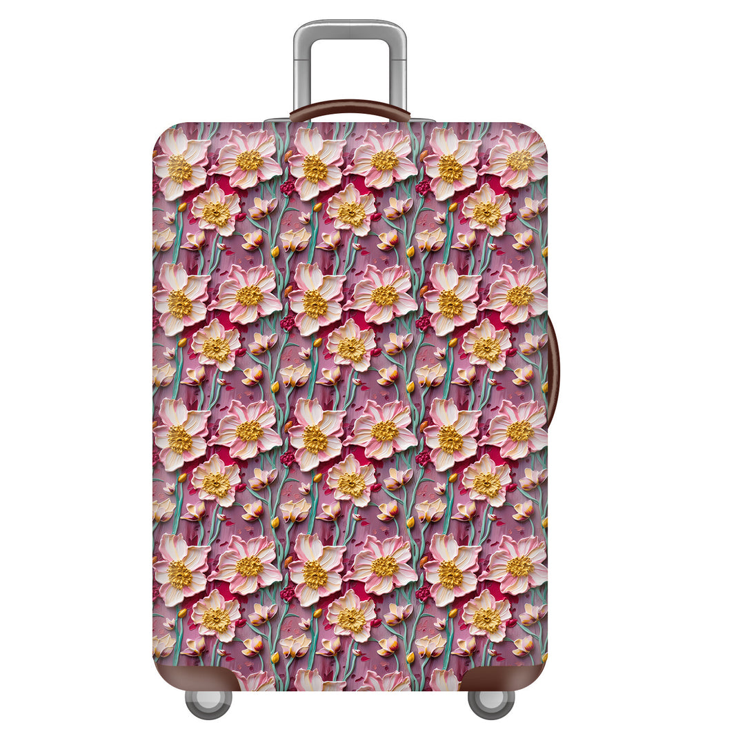 Unisex hard-shell suitcase with funny monster design Bowlift