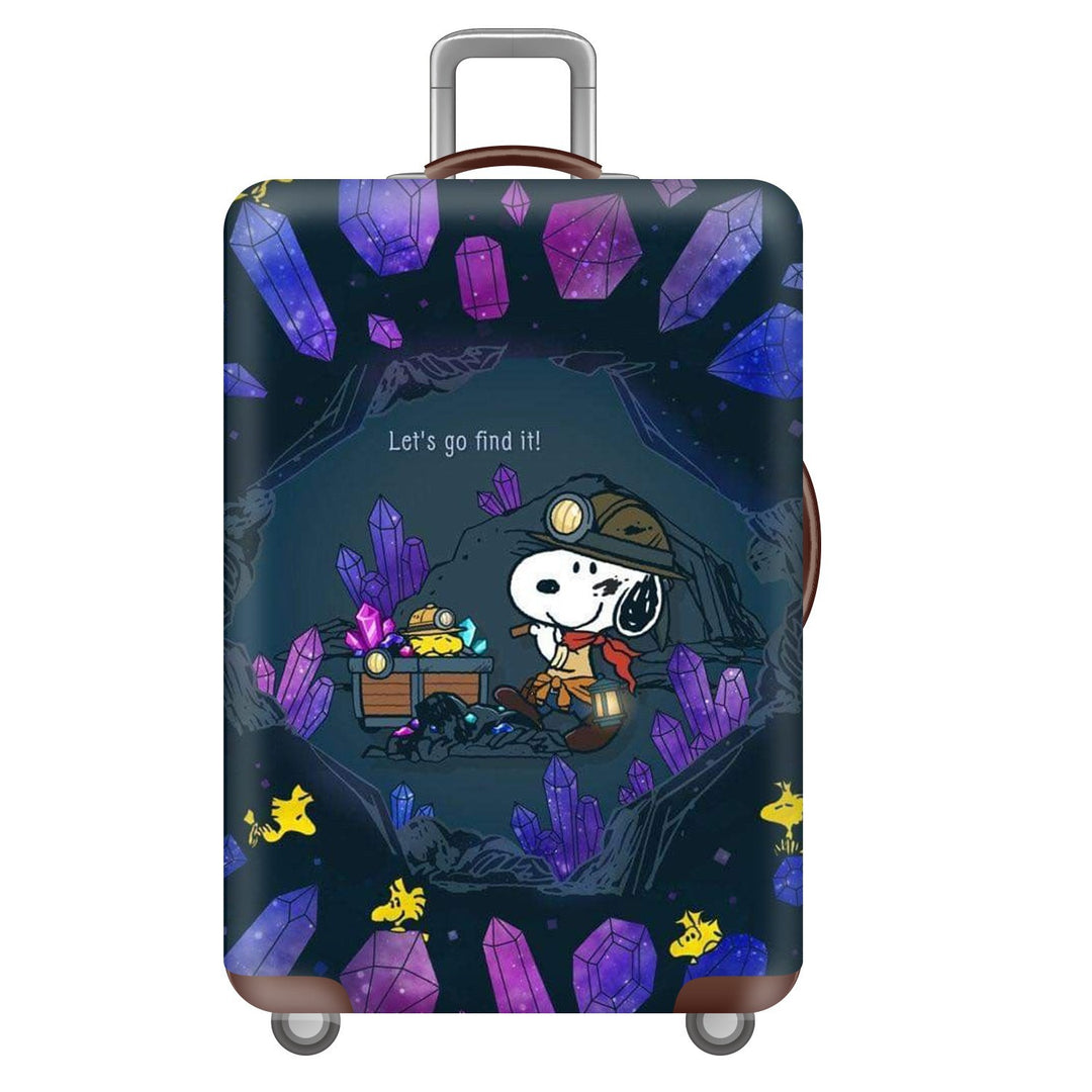 Unisex Hard-shell luggage with playful Snoopy motif Bowlift
