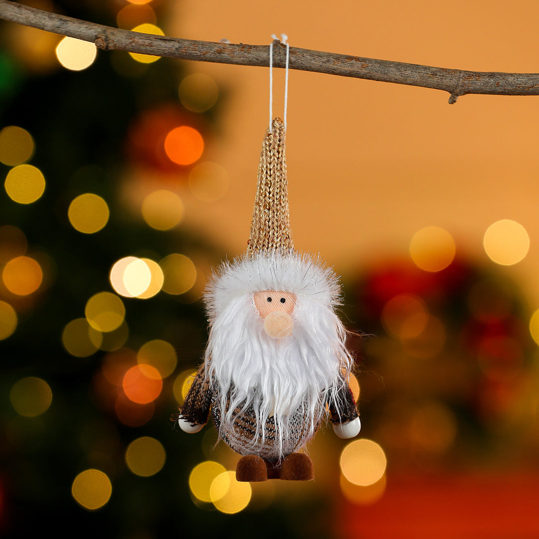 Decorative Hanging Santa Figurine Bowlift