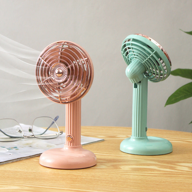 Ladies Portable Table Fan with Flexible Tilt Mechanism Bowlift