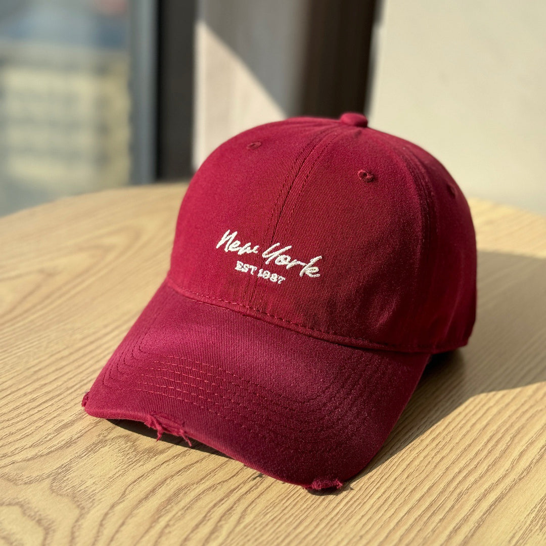 Men's Embroidered Baseball Cap Bowlift