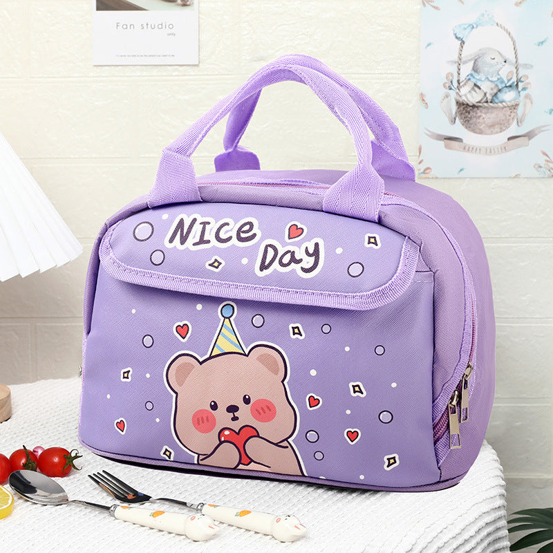 Insulated Space-Themed Lunch Bag Bowlift