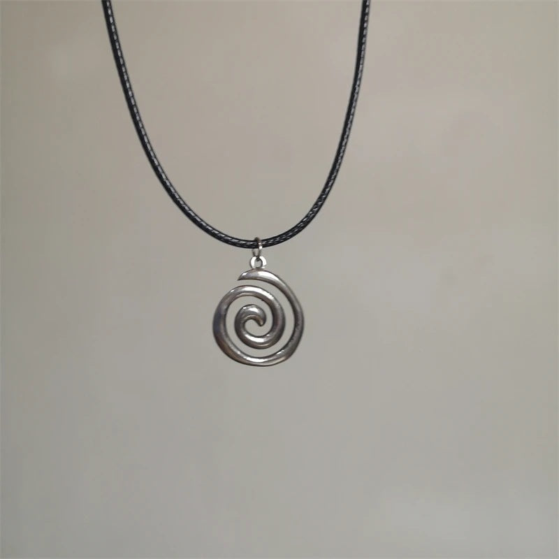 Spiral Pendant Necklace Bowlift