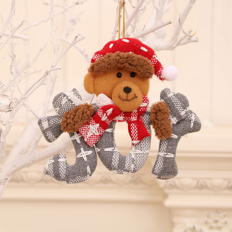 Christmas Themed Decorative Hanging Figurine Bowlift