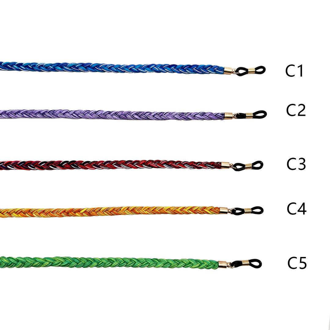 Braided Eyewear Connector Strap Bowlift