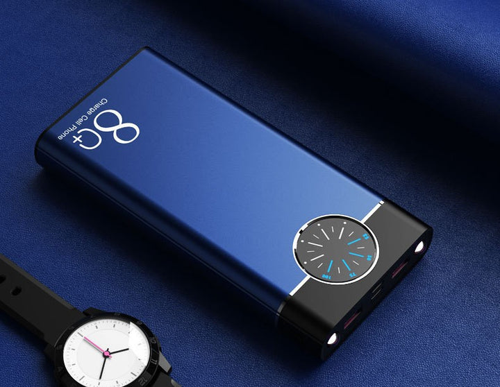 Portable power bank with innovative LED display and intelligent fast charging function Bowlift