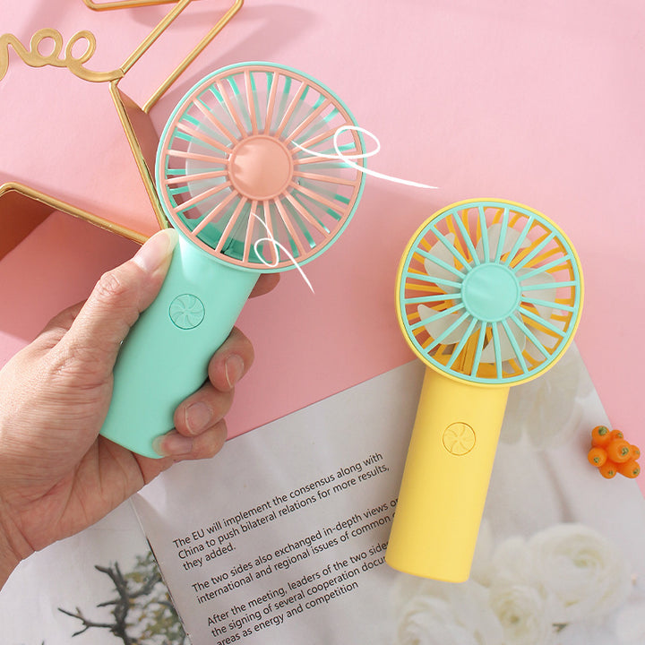 Ladies Portable Hand Fan with Ergonomic Grip and Powerful Battery Bowlift