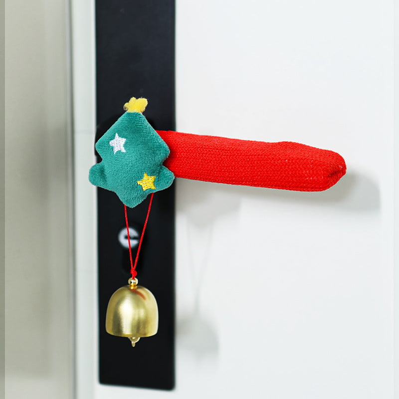 Door handle decoration with Santa Claus Bowlift