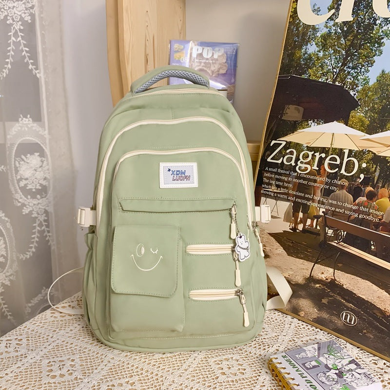 Multi-Pocket Casual Backpack Bowlift