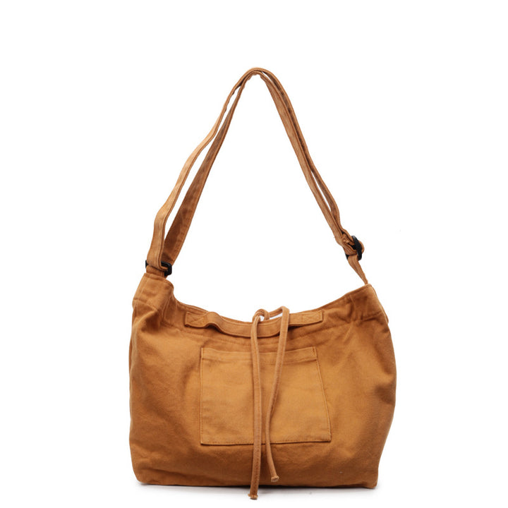 Casual Drawstring Shoulder Bag Bowlift