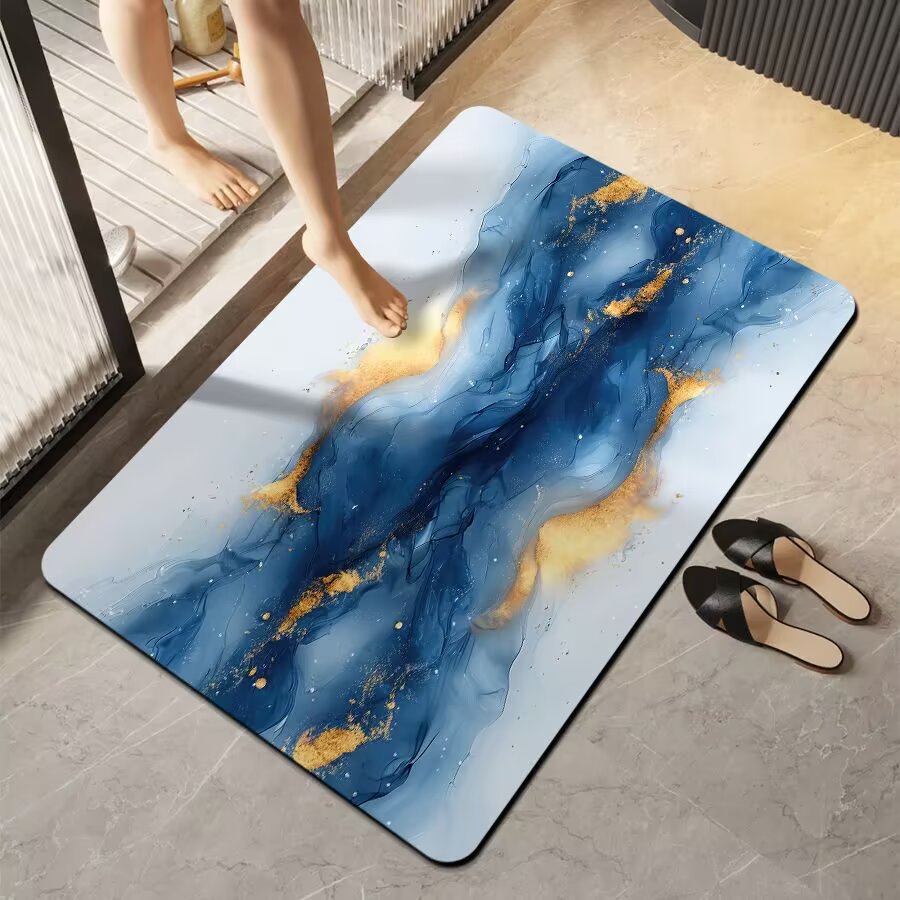 Luxurious Marble Finish Mat Bowlift